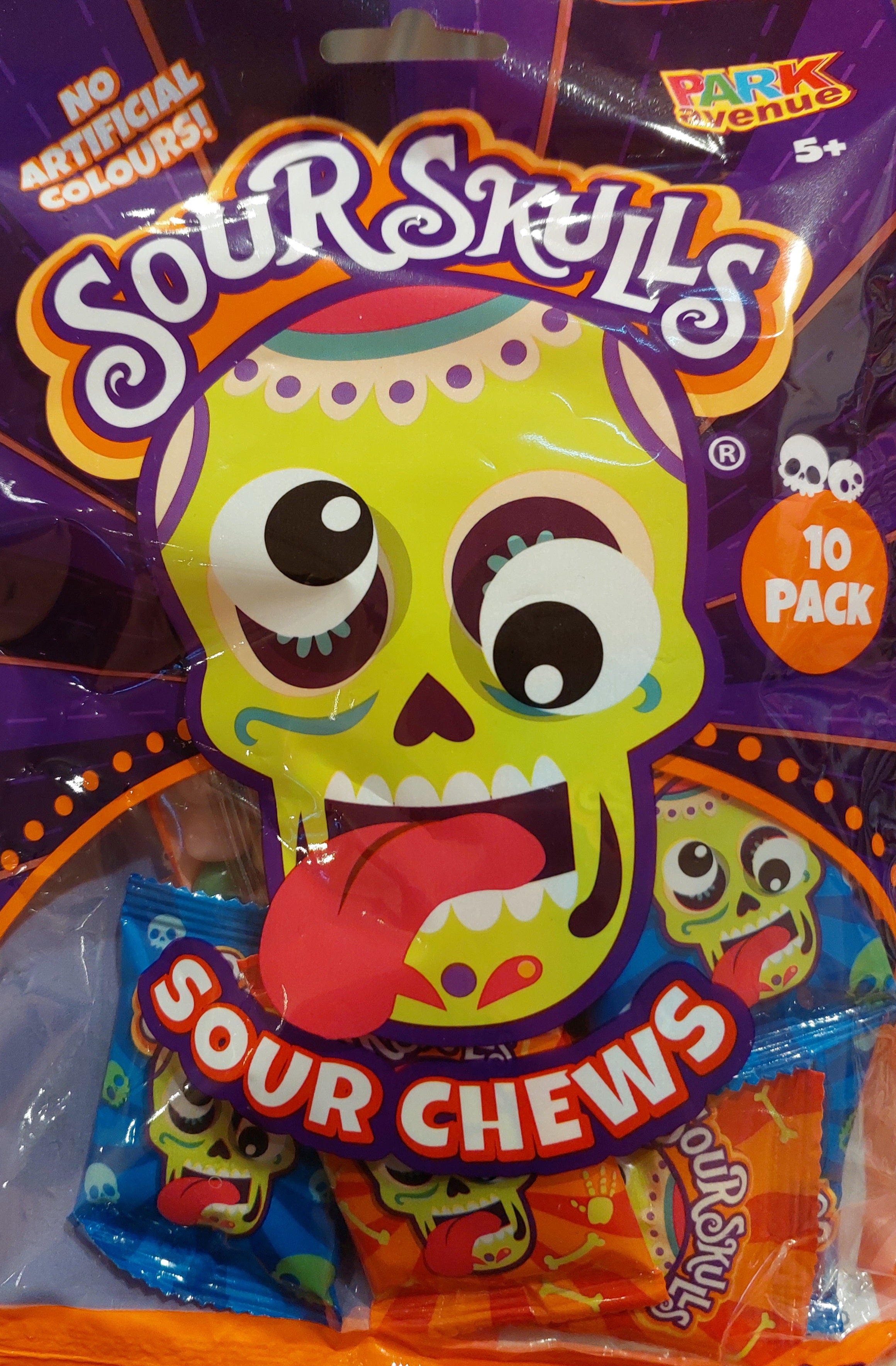 SOUR SKULL Sour Chews 100g