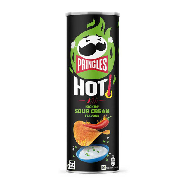 Pringles Hot Kickin' Sour Cream 160G