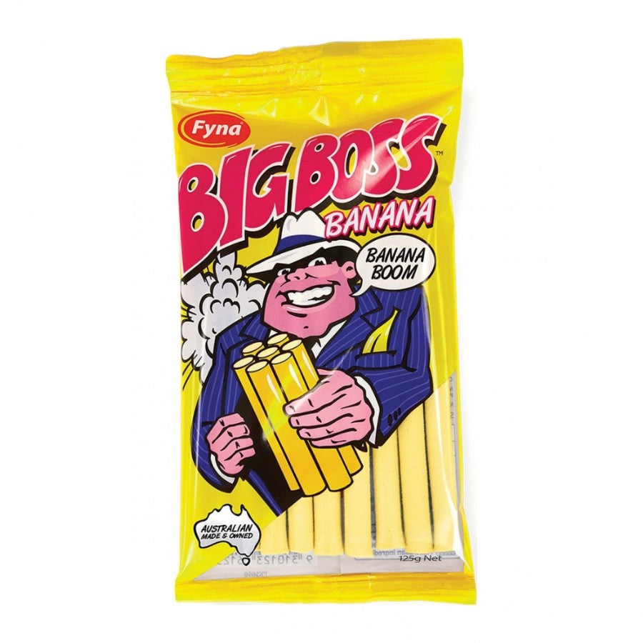 BIG BOSS Banana Stix 125g