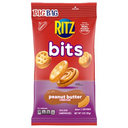 Ritz Bits Peanut Butter Flavored Filling Big Bag 85g
