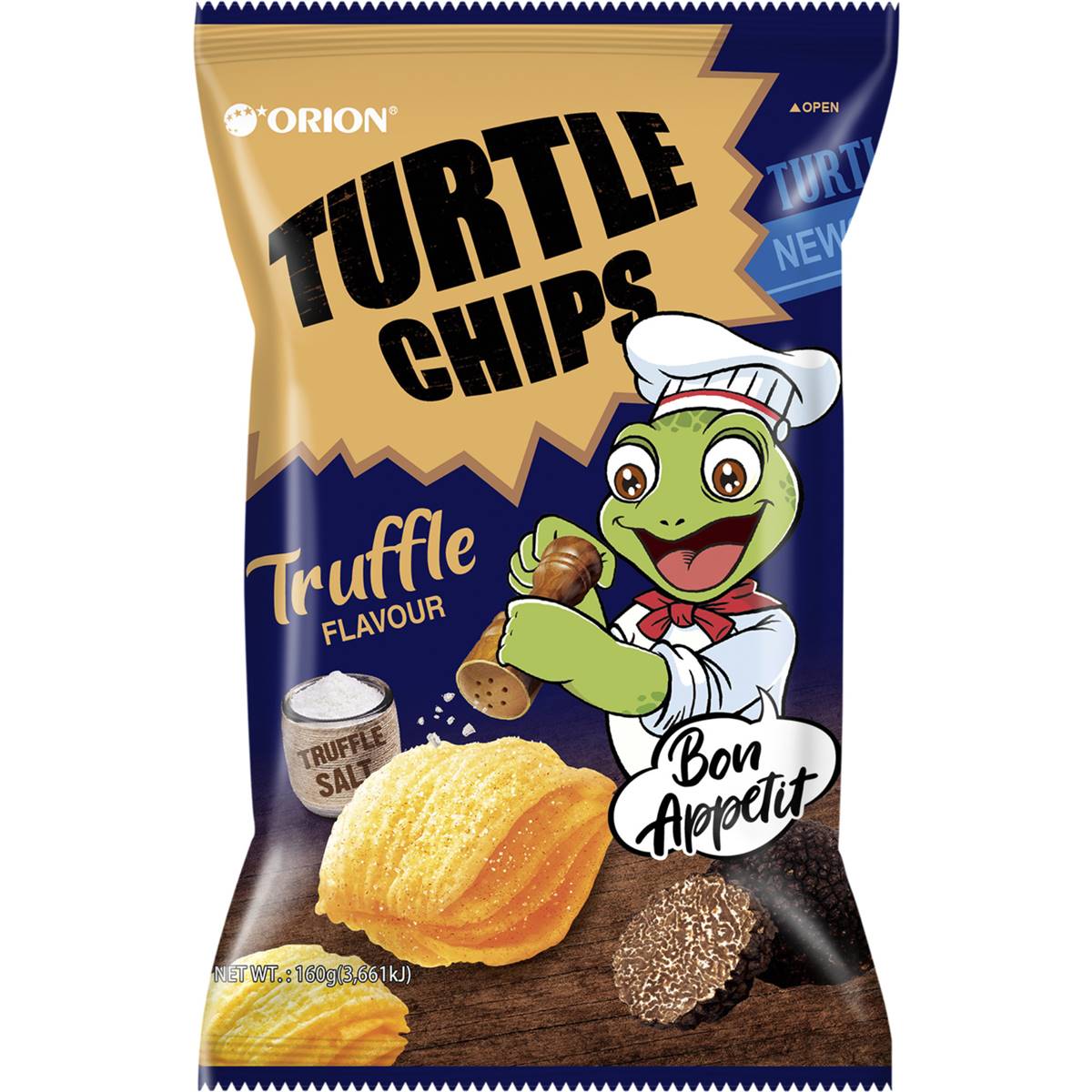 ORION Turtle Chips Truffle Flavour 160g