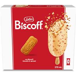 Biscoff White Chocolate Ice Cream