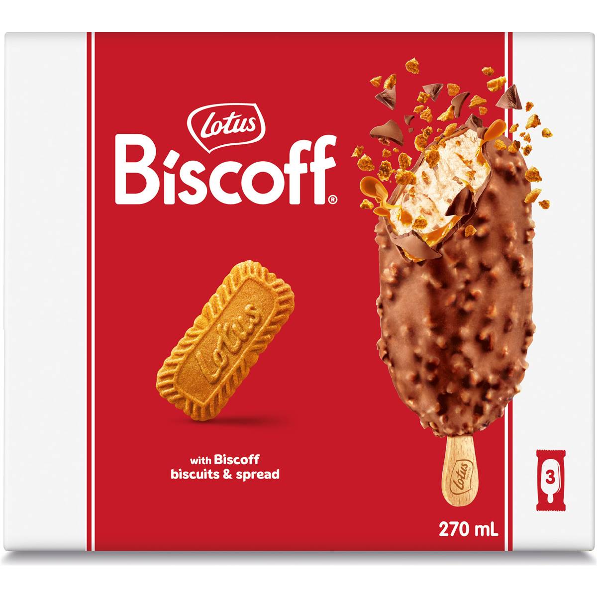 Biscoff Milk Chocolate Ice Cream