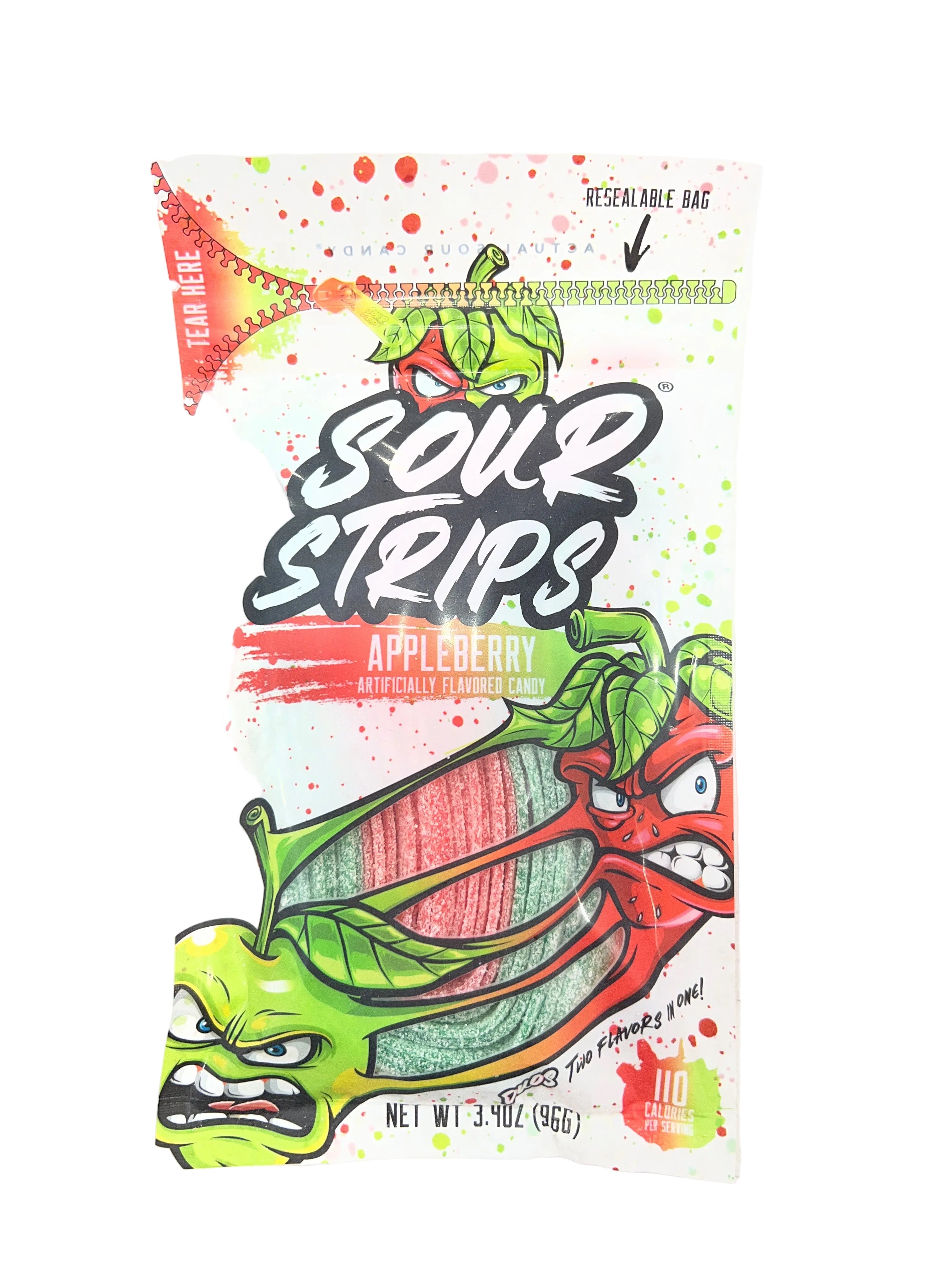 Sour Strips Appleberry 96g