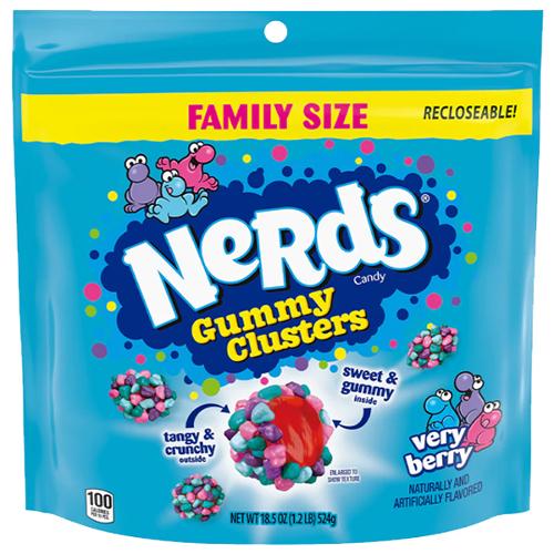 Nerds Gummy Clusters Very Berry Family Size 524g