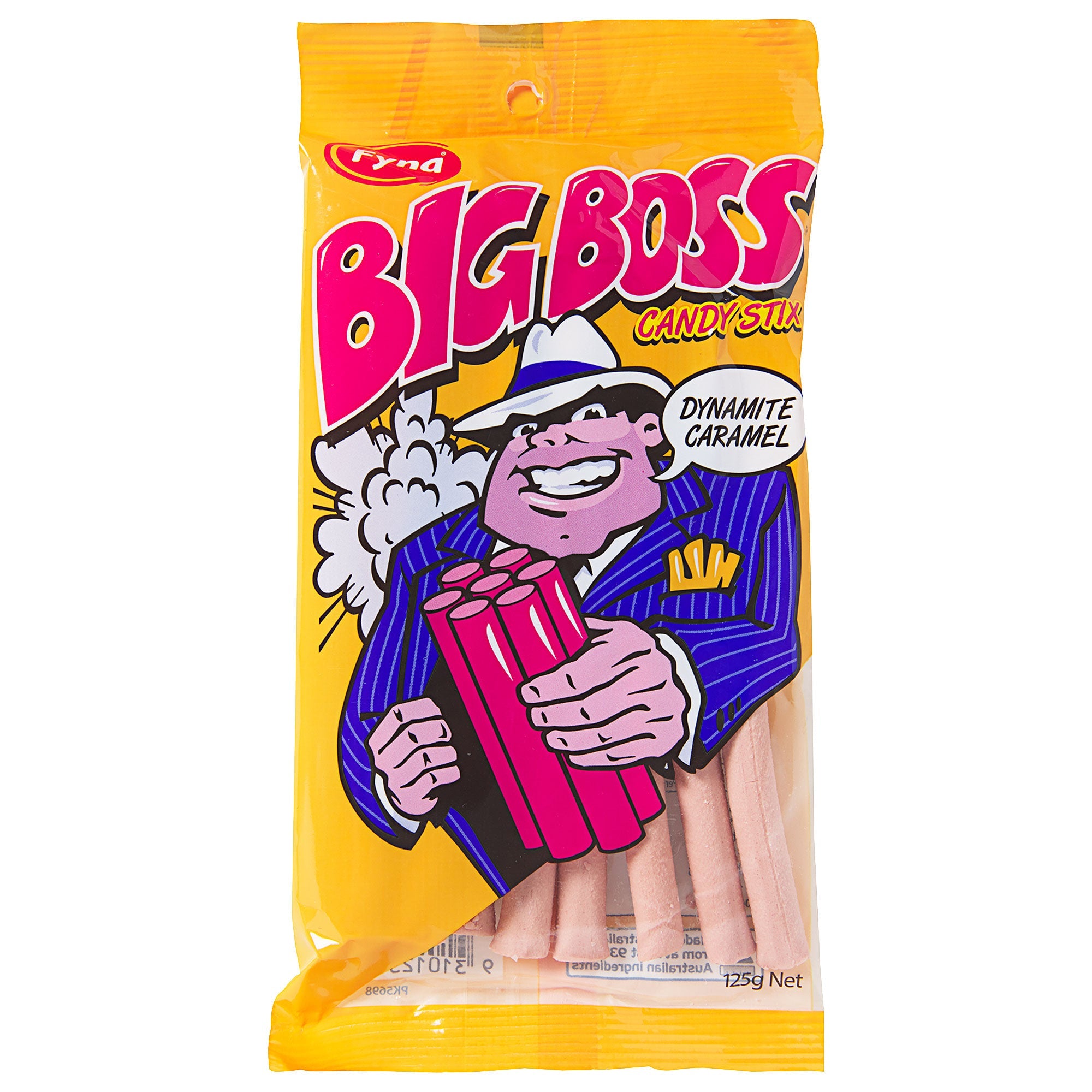 BIG BOSS Caramel Stix 125g