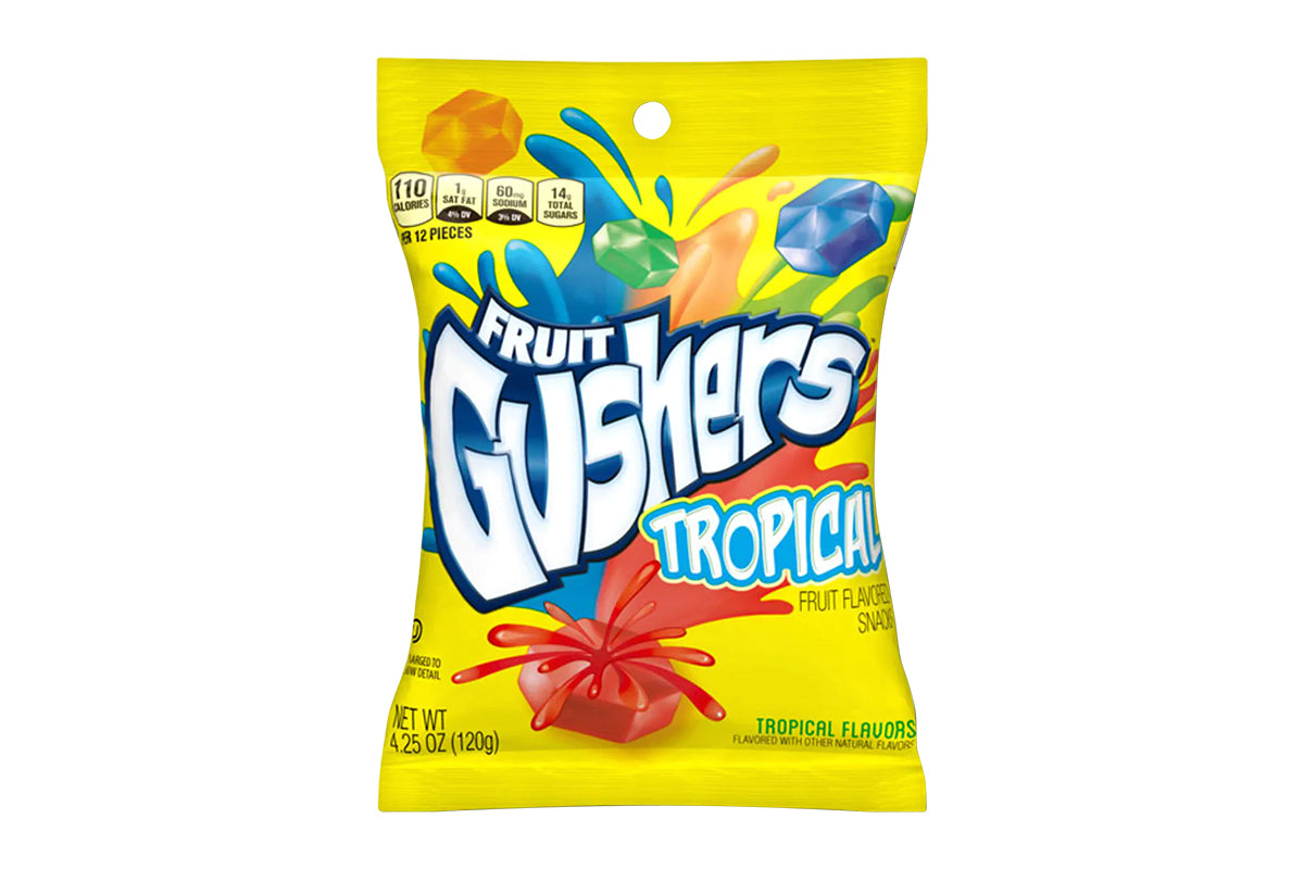 Fruit Gushers Tropical 120g