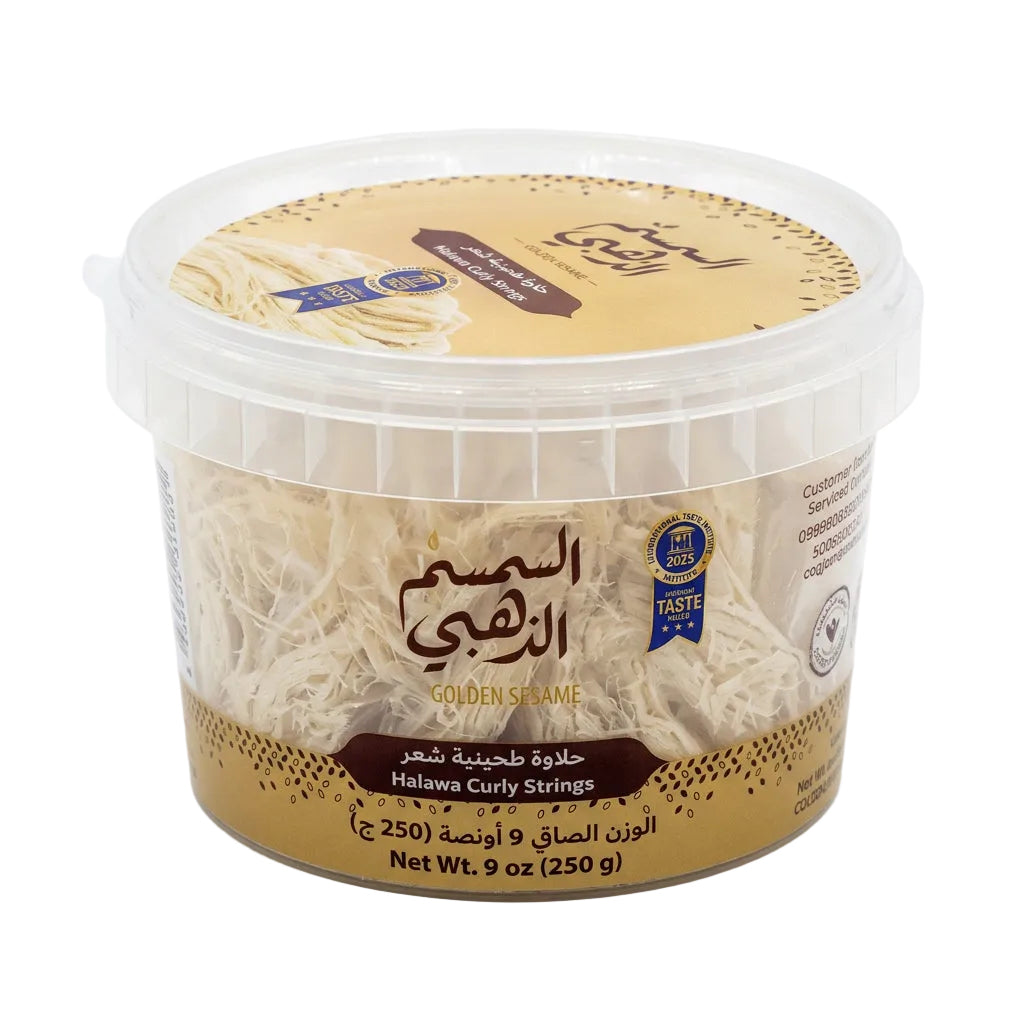 Halawa Curly Strings Golden Sesame Cotton Candy 250g