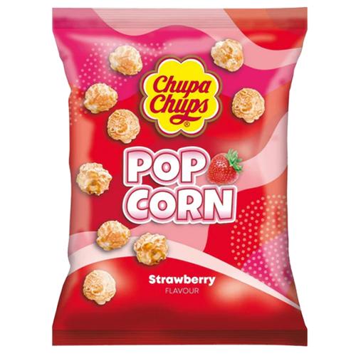 Chupa Chups Popcorn Strawberry Flavour 135g