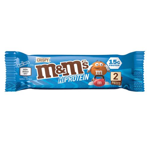 M&M's Crispy Hi Protein Bar 52g