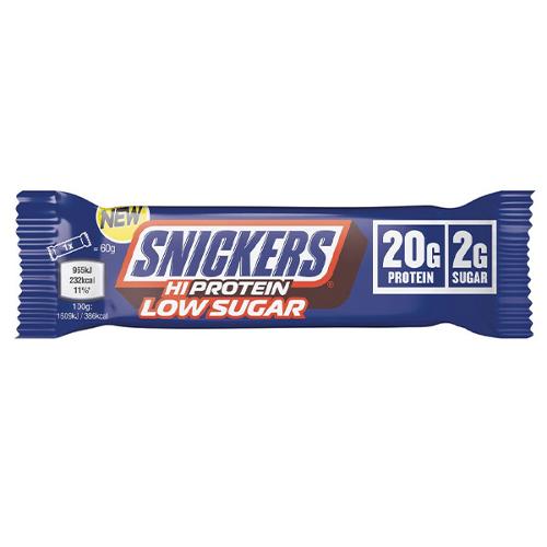 Snickers Hi Protein Low Sugar Bar 57g bb 18/6/25