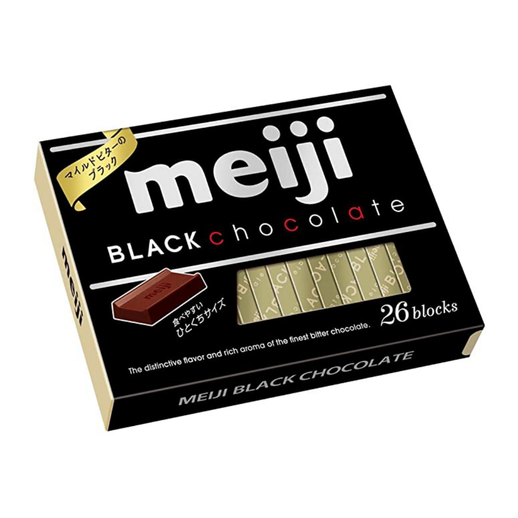 Meiji Black Chocolate 26 blocks 120g