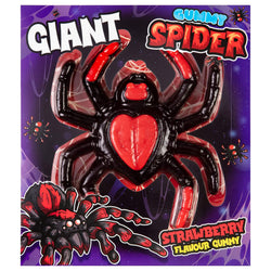 GIANT GUMMY SPIDER Strawberry Flavour 280g