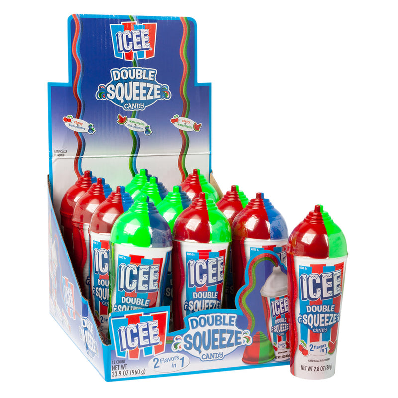 Icee Double Squeeze Candy 80g 3102