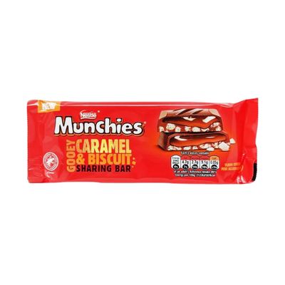 NESTLE Munchies Gooey Caramel & Biscuit Sharing Bar 87g