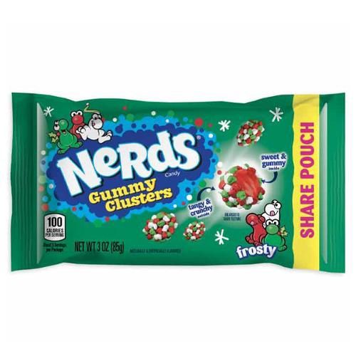 NERDS Gummy Clusters Frosty Share Pouch 85g