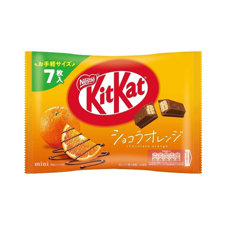 Nestle Japanese kit kat orange 7pc
