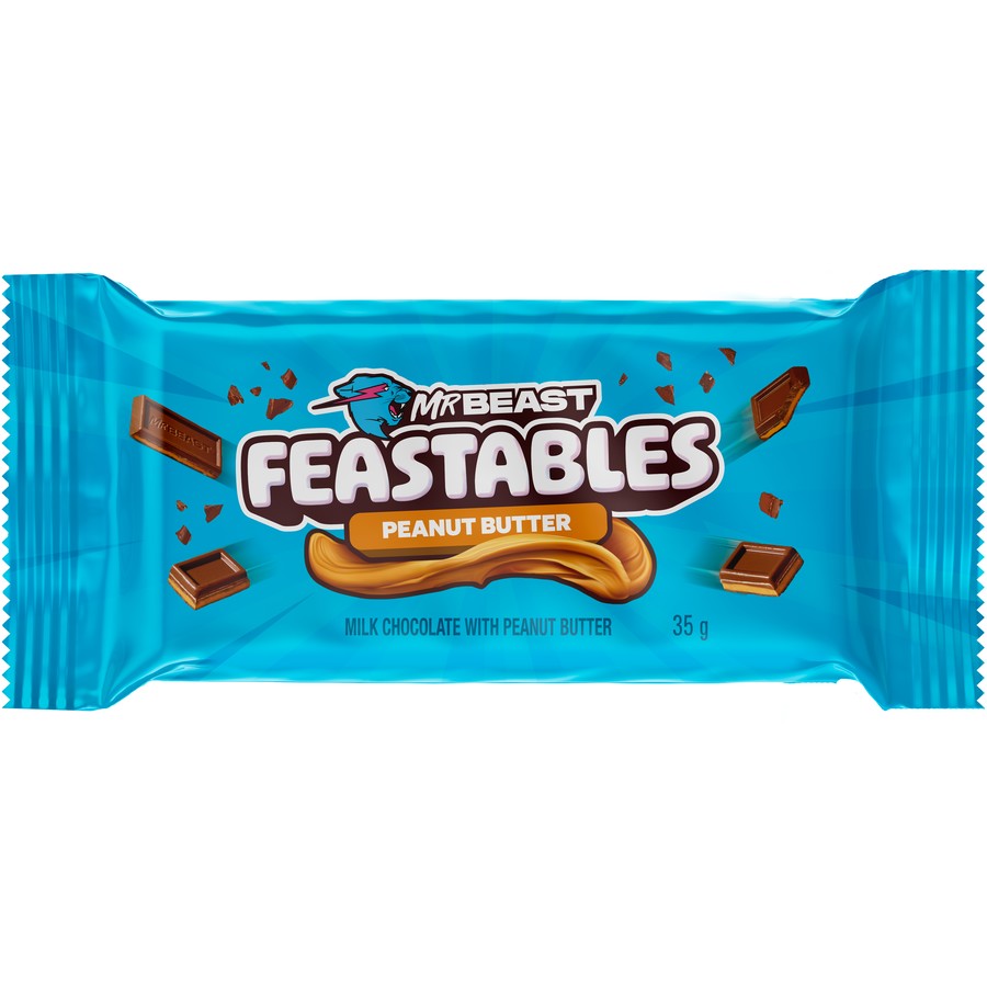 Mr Beast Feastables Peanut Butter 35g