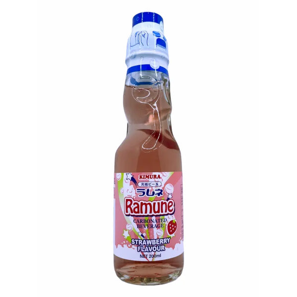 Kimura Ramune Strawberry 200ml