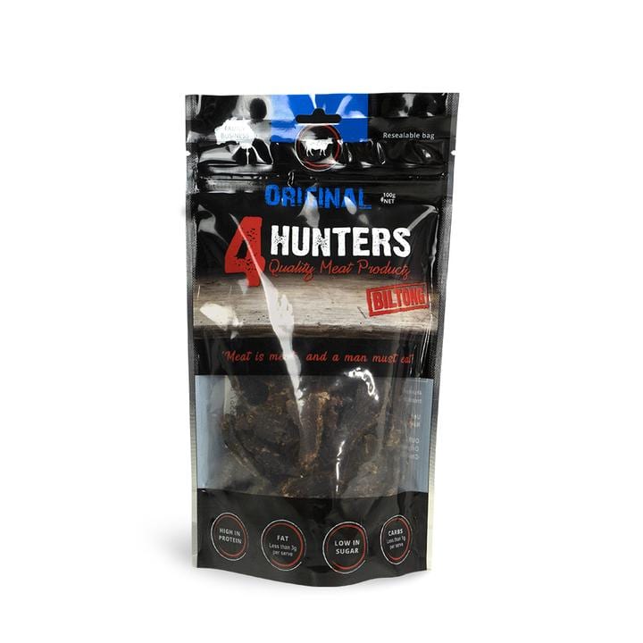 4 Hunters Biltong Original 100g