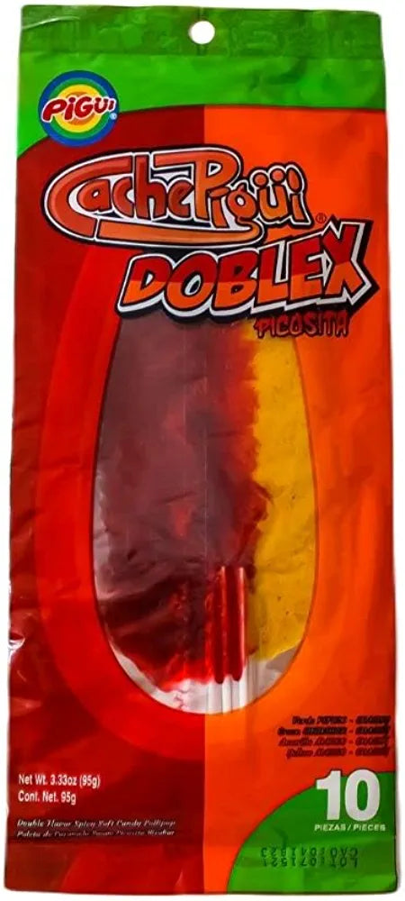 PIGÜI SLAPS LOLLIPOPS DOBLEX PICOSITA 10 PIC