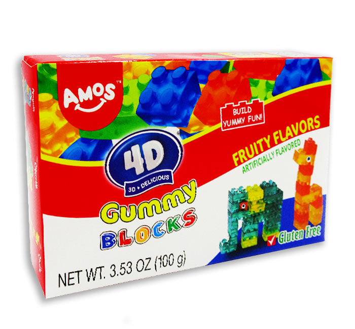 4D Gummy Blocks 100g