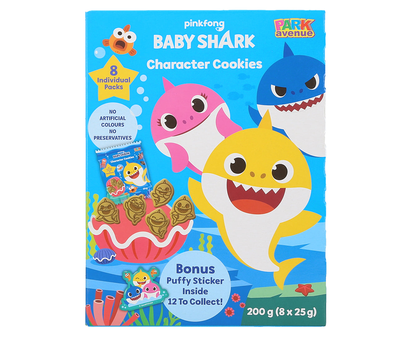 Baby Shark Character Cookies 200g