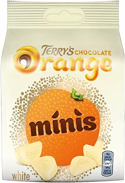 TERRY'S CHOCOLATE Orange White Minis 85g