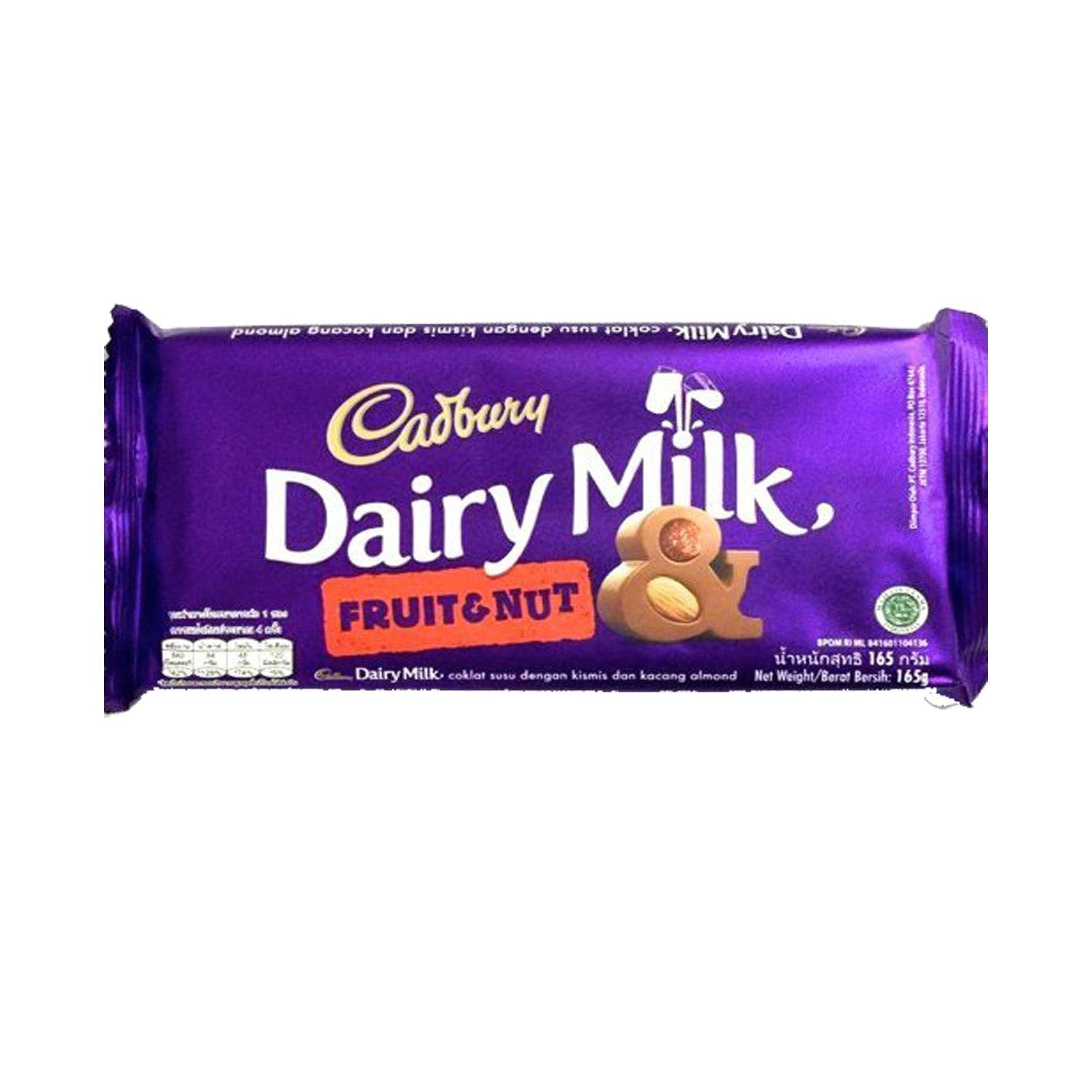 CADBURY Dairy Milk Fruit & Nut 53g