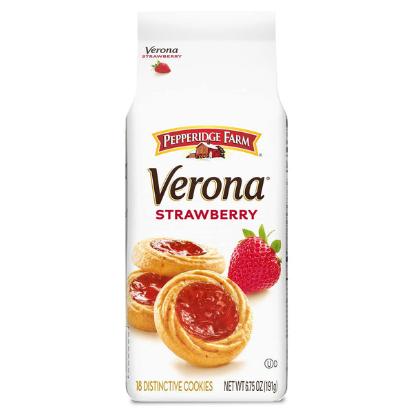 Verona Strawberry Cookies 191g