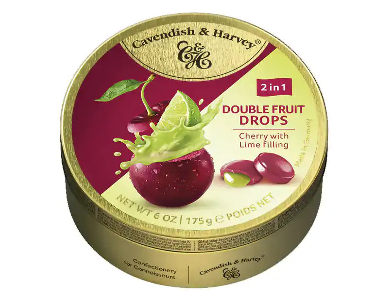 CAVENDISH & HARVEY Double Fruit Drops 175g