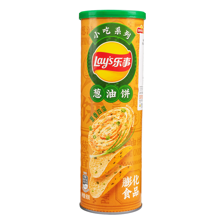 Lay’s Potato Chips Can Scallion Pancake Flavour 90 g