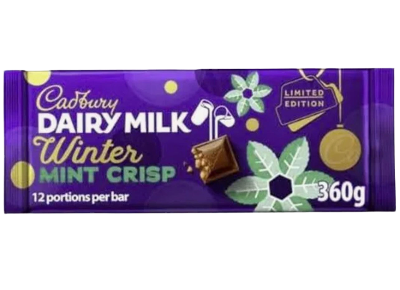 Cadbury Dairy Milk Mint Crisp 360g