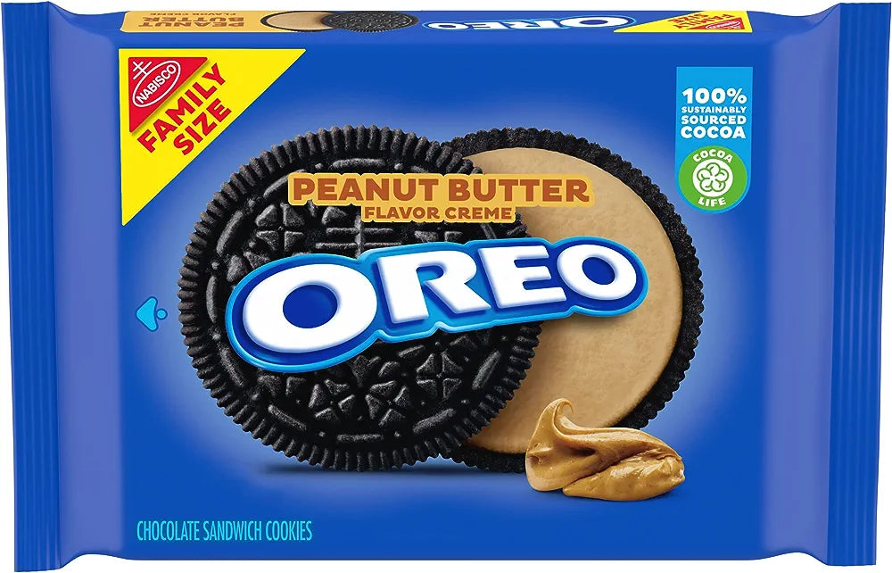 Oreo Peanut Butter Flavor Creme 482g