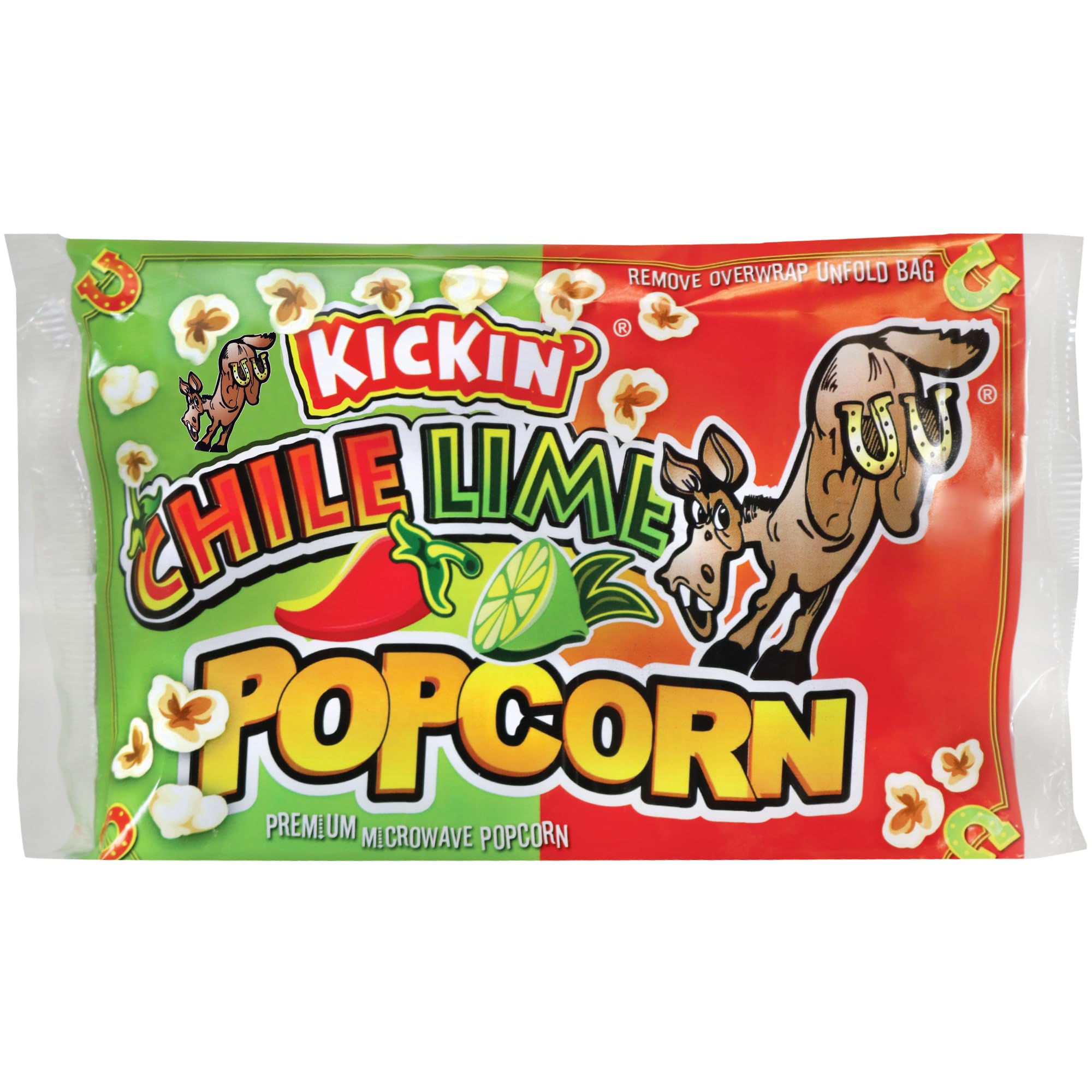 ASS KICKIN' Chile Lime Popcorn 99.2g