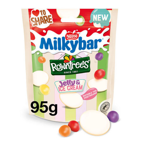 NESTLE Milkybar Jelly & Ice Cream Pouch 95g