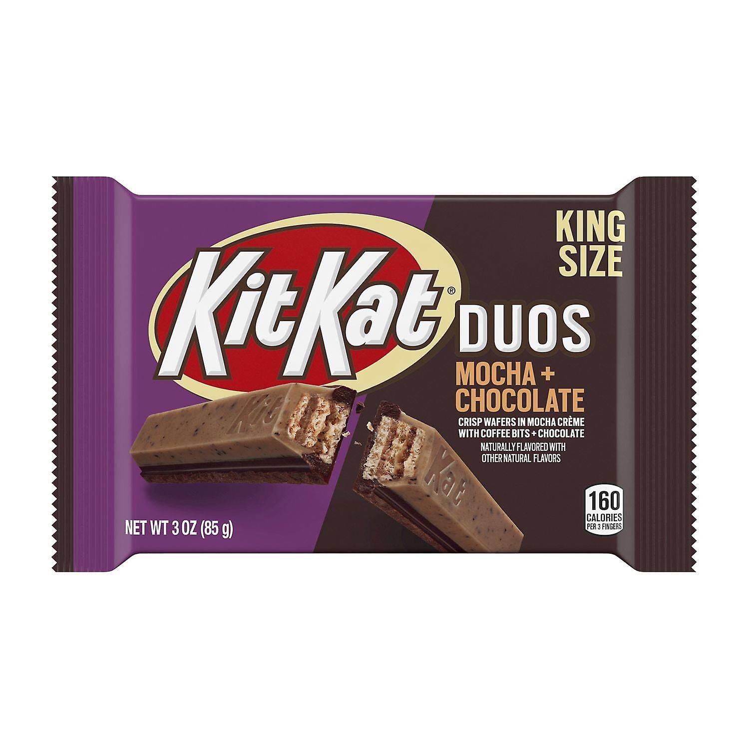 KIT KAT Duos Mocha + Choc 85g King Size