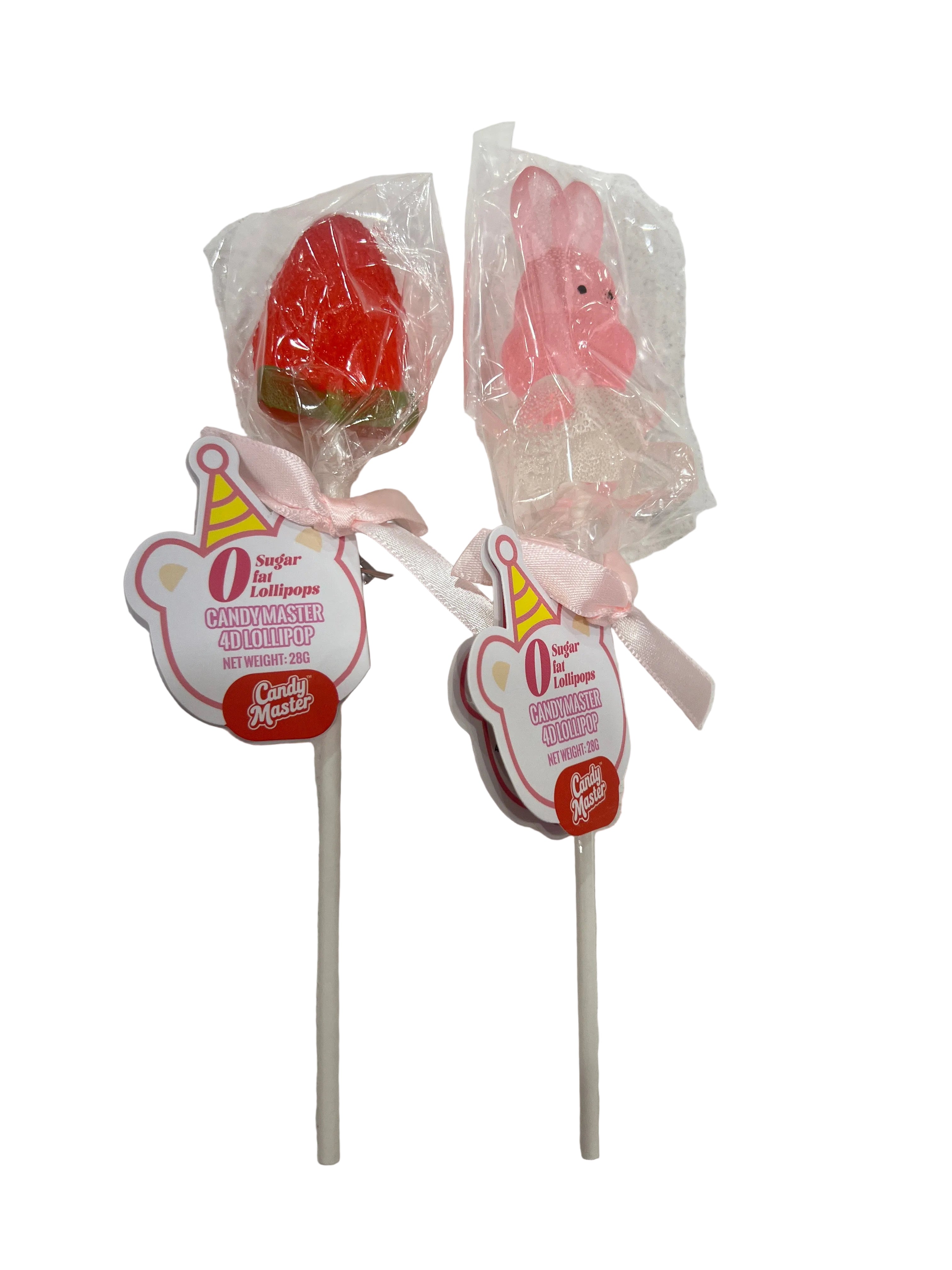 Candy Master 4D Lollipop 28g