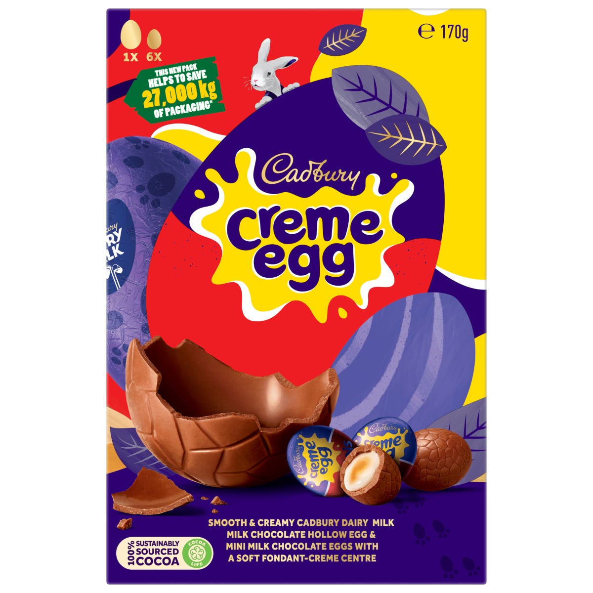 CADBURY Dairy Milk Creme Egg Easter Egg 170g