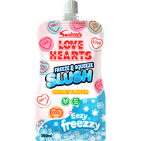 Love Hearts Freeze & Squeeze Slush Sherbet Flavour 250ml