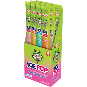 WICKED FIZZ Sour Ice Pop Assorted 12 Pack