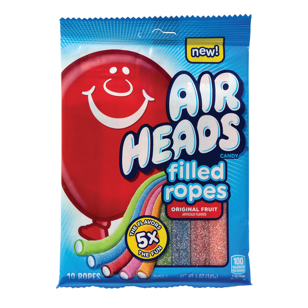 AIRHEADS Original Fruit Filled Ropes 10 Ropes 141g