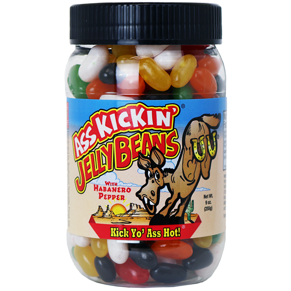 ASS KICKIN JELLYBEANS WITH HABANERO PEPPER 255G