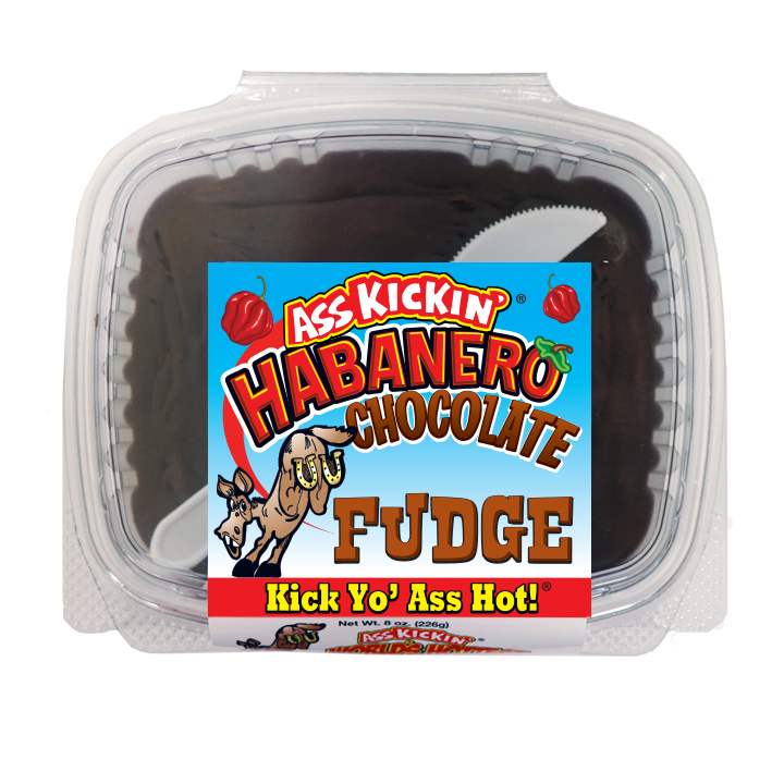 Ass Kickin Habanero chocolate fudge 226g