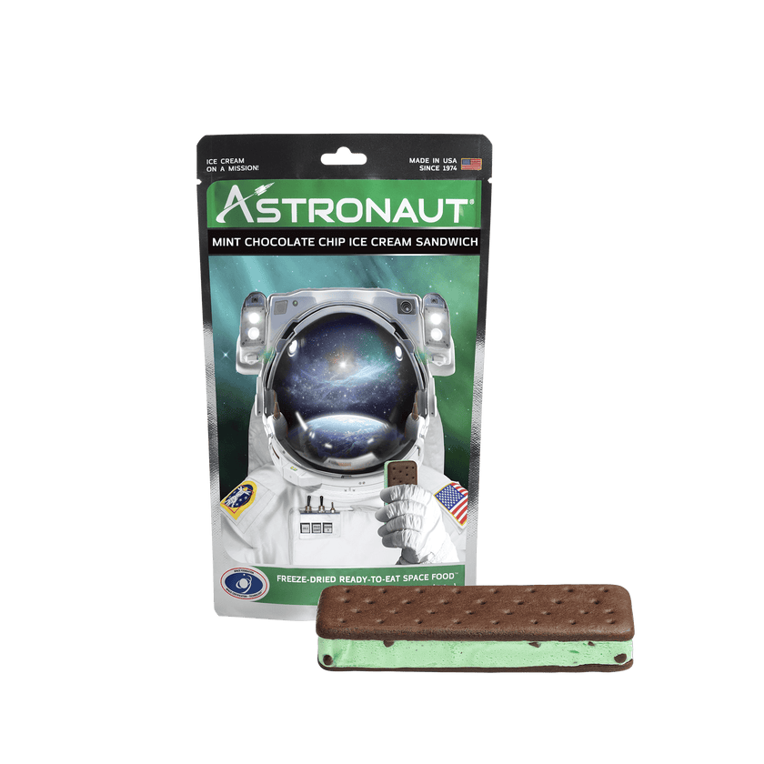 Astronaut Mint Chocolate Chip Ice cream Sandwich Freeze-Dried 31g