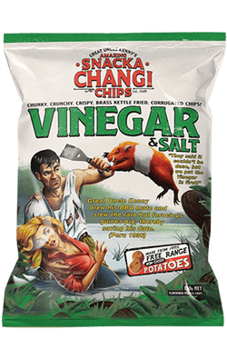 SNACKA CHANGI CHIPS Vinegar & Salt 150g