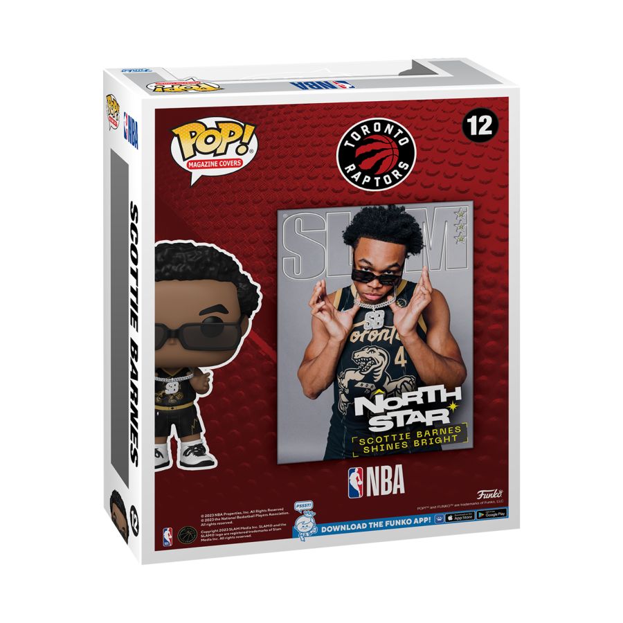 NBA: Slam - Scottie Barnes Pop! Cover