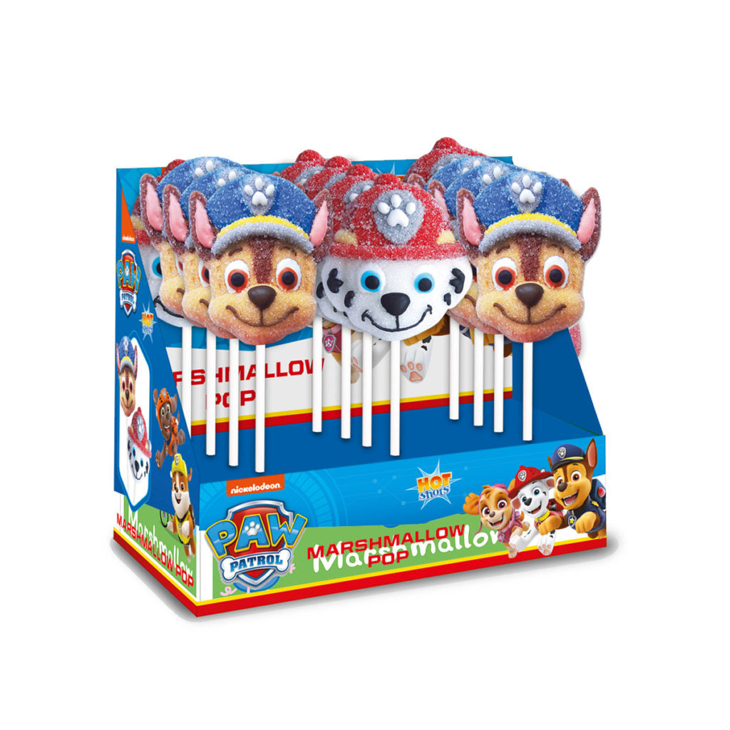 Paw patrol marshmallow pop 45g