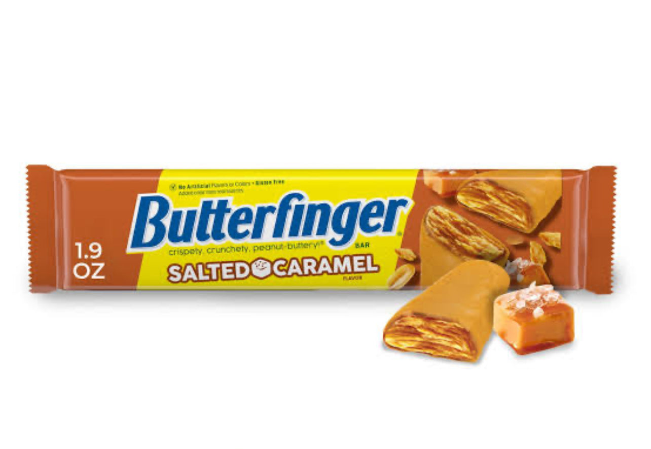 BUTTERFINGER Salted Caramel 2 Piece Share Pack 104.8g