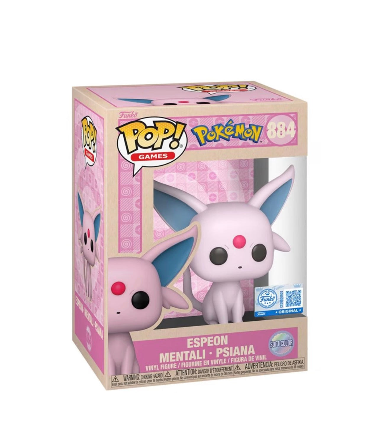 Pokemon Espeon Pastel Pop! Vinyl